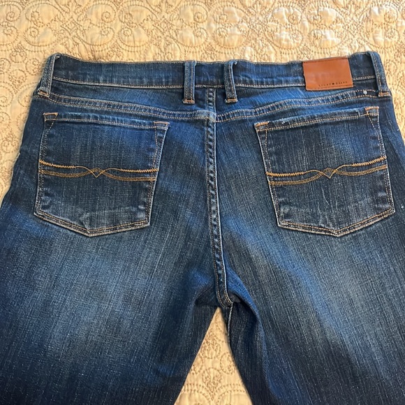 LUCKY BRAND CHARLIE SKINNY JEANS 12/31 ANKLE - Picture 2 of 16